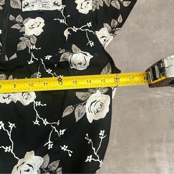 Hell Bunny Retro Flora Dress - Picture 4 of 6